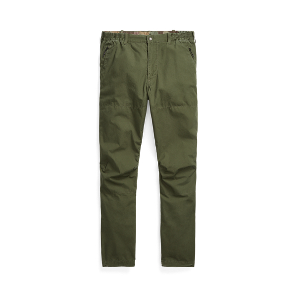 Pantaloni in popeline Classic Tapered-Fit