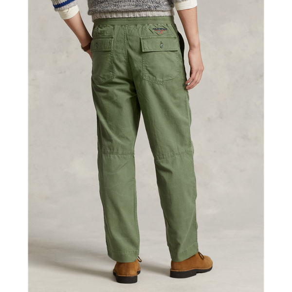 Cargo Green Relaxed Fit Polo Sport Canvas Trouser Polo Ralph Lauren 5