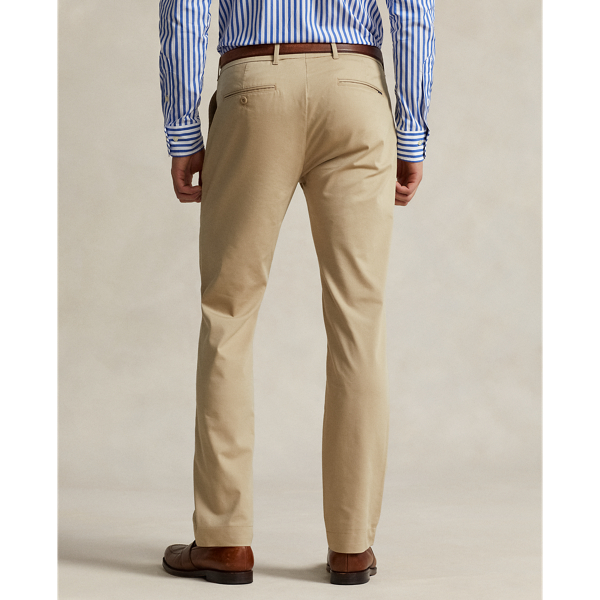 Classic Khaki Stretch Slim Fit Performance Chino Polo Ralph Lauren 5