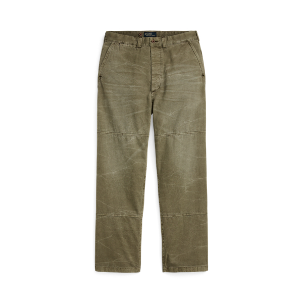 Pantalon d&eacute;contract&eacute; Burroughs en toile Polo Ralph Lauren en 1