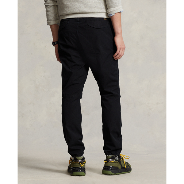 Polo Black Classic Tapered Fit Poplin Pant Polo Ralph Lauren 5