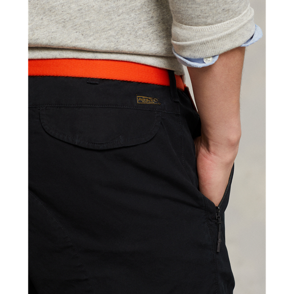 Polo Black Classic Tapered Fit Poplin Pant Polo Ralph Lauren 6