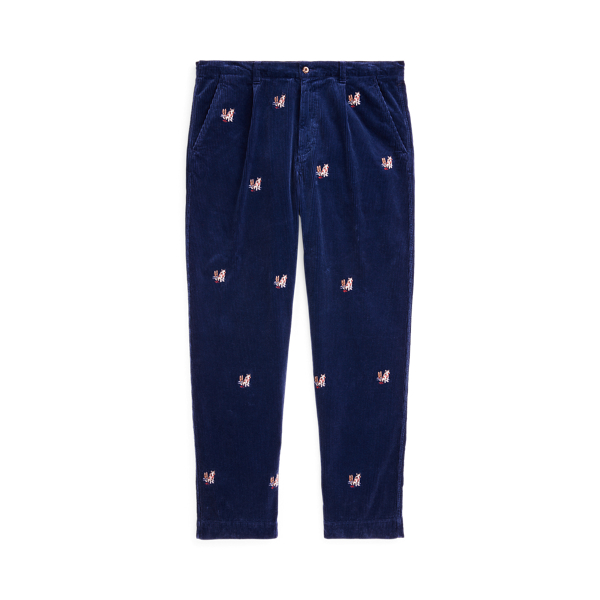 Relaxed Fit Pleated Corduroy Pant Polo Ralph Lauren 1