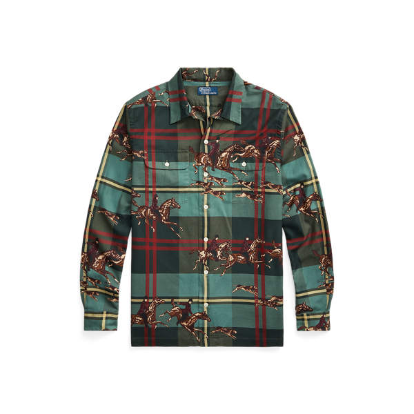 Camicia scozzese equestre Classic-Fit Polo Ralph Lauren in 1
