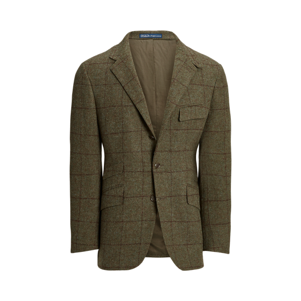 Polo Windowpane Shetland Wool Jacket Polo Ralph Lauren 1