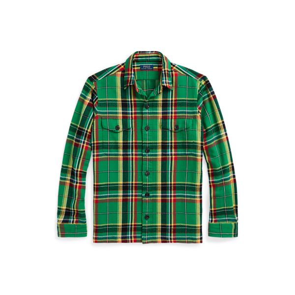 Camisa xadrez Classic Fit em flanela Polo Ralph Lauren em 1