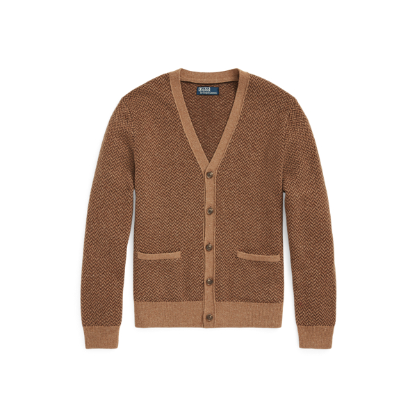 Herringbone Wool Cardigan Polo Ralph Lauren 1