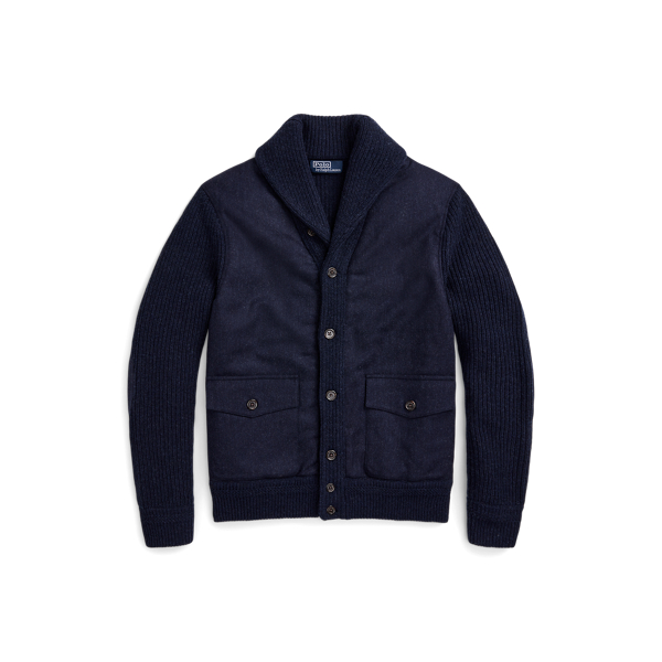 Hybrid-Cardigan mit Schalkragen Polo Ralph Lauren in 1