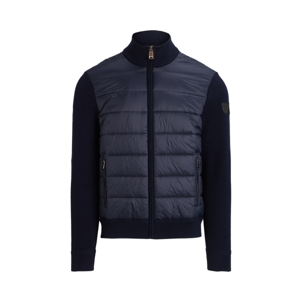 Pull hybride enti&egrave;rement zipp&eacute; Polo Ralph Lauren en 1