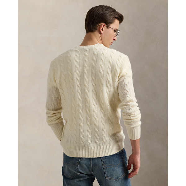 Cable-Knit Wool-Cashmere Sweater | Ralph Lauren