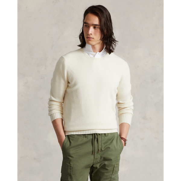 Polo Ralph Lauren 캐시미어 크루넥 스웨터 크림 1