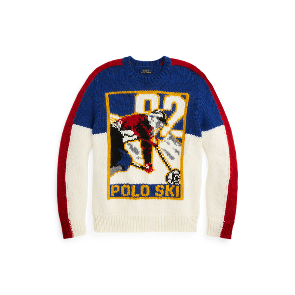 Polo Ski Wool-Blend Sweater