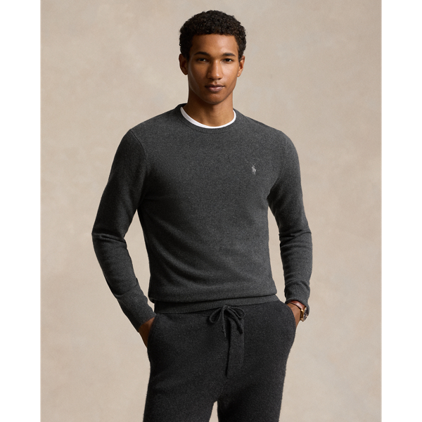 Wool Crewneck Jumper for Men Ralph Lauren PT