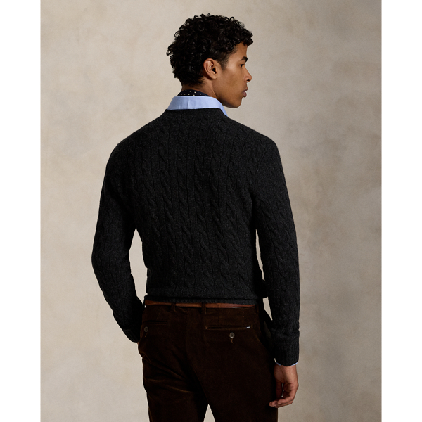 Cable-Knit Wool-Cashmere Sweater | Ralph Lauren