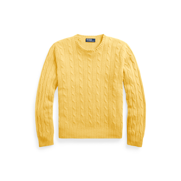 The Iconic Cable-Knit Cashmere Sweater