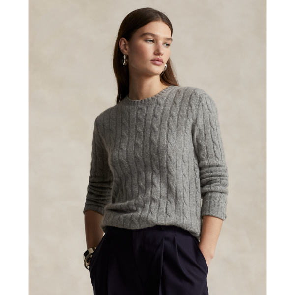 The Iconic Cable-Knit Cashmere Sweater