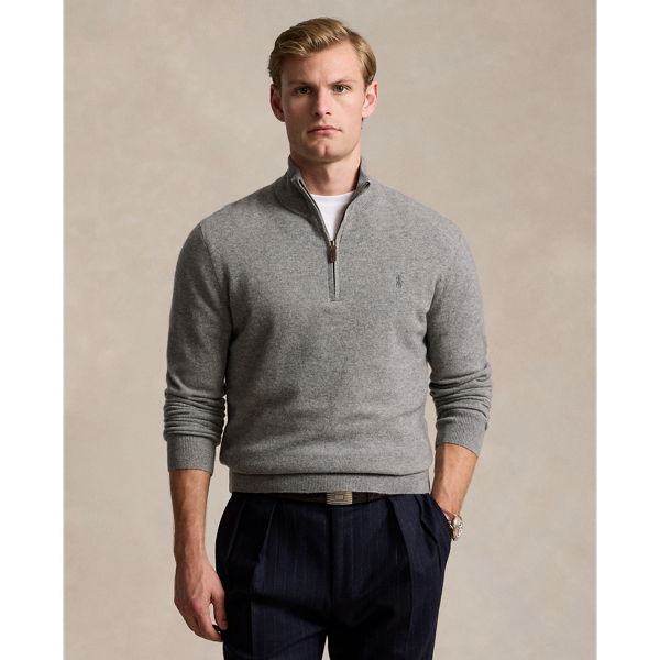 Wool Quarter-Zip Jumper