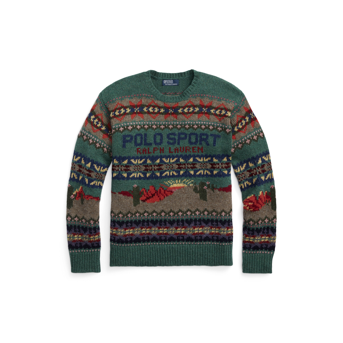 Polo Sport Fair Isle Wool Sweater