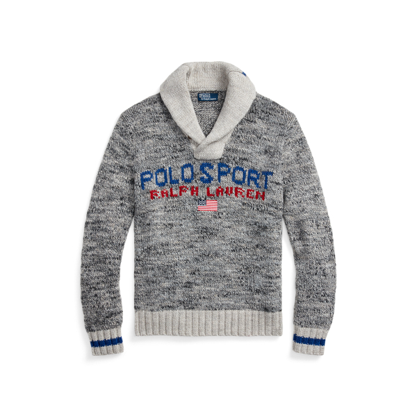Polo Sport Shawl-Collar Jumper