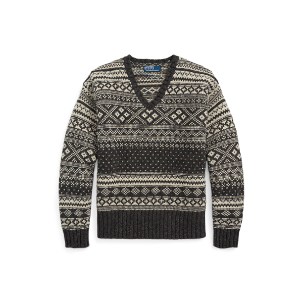 Polo ralph lauren fair isle sweater store