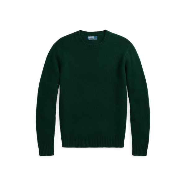 Pullover aus Woll-Kaschmir mit Wildleder Polo Ralph Lauren in 1