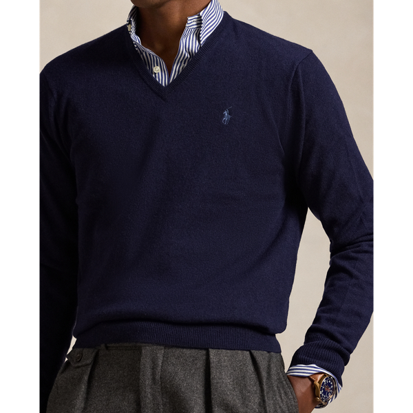 Wool V-Neck Sweater