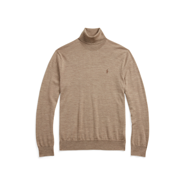 Wasbare wollen trui met turtleneck Polo Ralph Lauren in 1