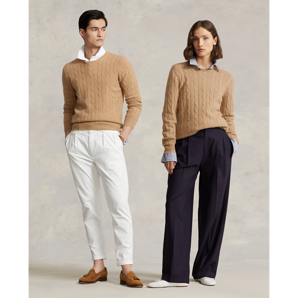 The Iconic Cable-Knit Cashmere Sweater