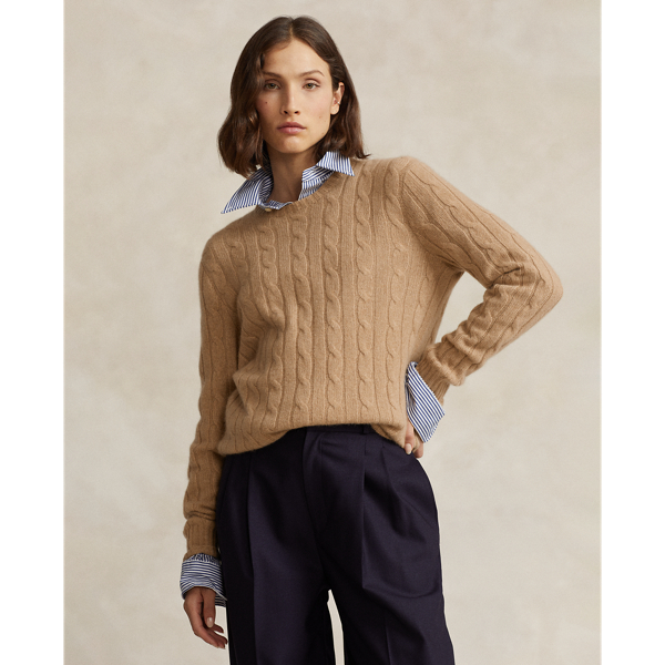 The Iconic Cable-Knit Cashmere Sweater