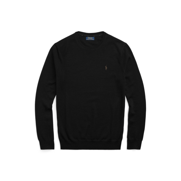 Washable Wool Crewneck Sweater Polo Ralph Lauren 1