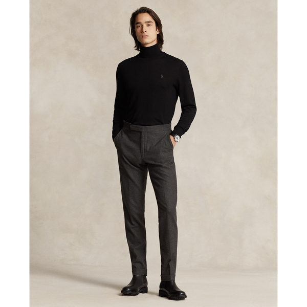 Polo Black Washable Wool Turtleneck Sweater Polo Ralph Lauren 4