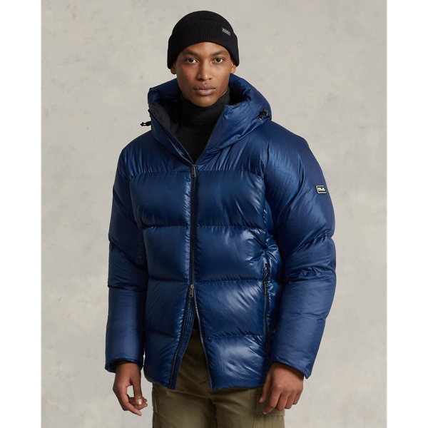 Raleigh Blue Water-Repellent Down Jacket RLX 1