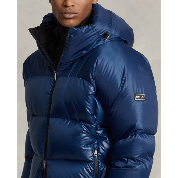 Raleigh Blue Water-Repellent Down Jacket RLX 6