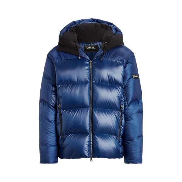 Raleigh Blue Water-Repellent Down Jacket RLX 2