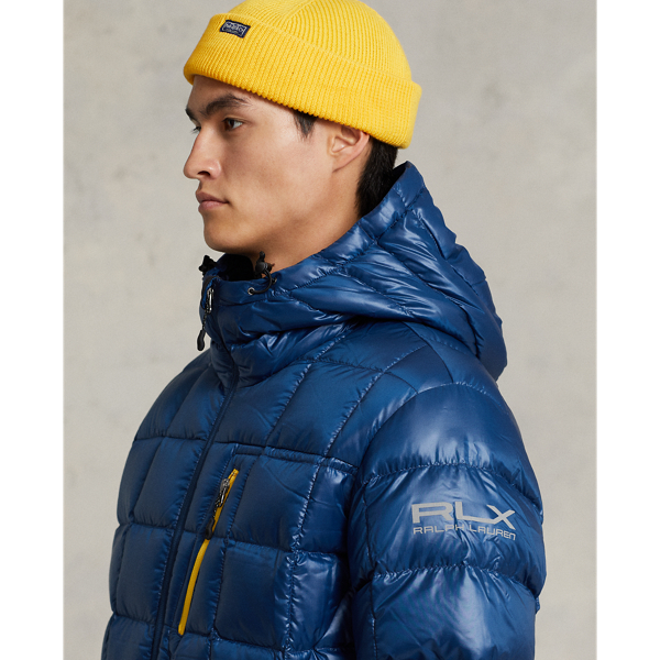 Raleigh Blue Water-Repellent Down Jacket RLX 6