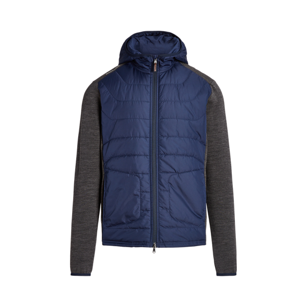 Chaqueta h&iacute;brida con capucha RLX en 1
