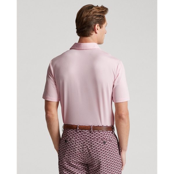 Pink Sand Classic Fit Performance Polo Shirt RLX 5