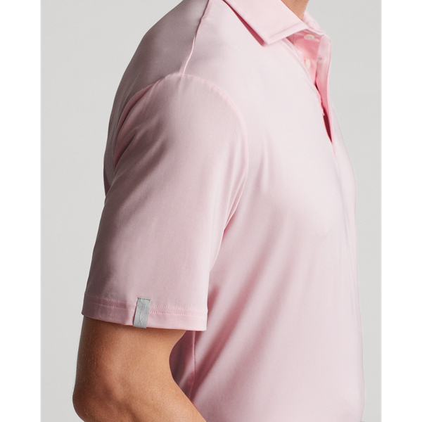 Pink Sand Classic Fit Performance Polo Shirt RLX 6