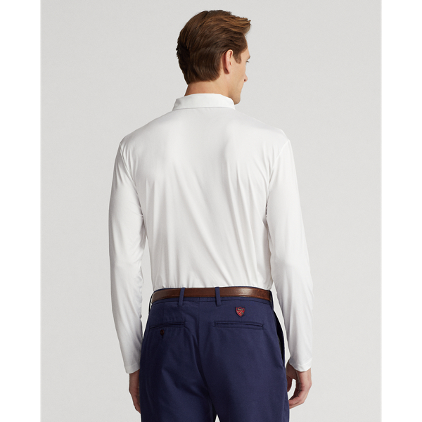 Ceramic White Classic Fit Performance Polo Shirt RLX 4