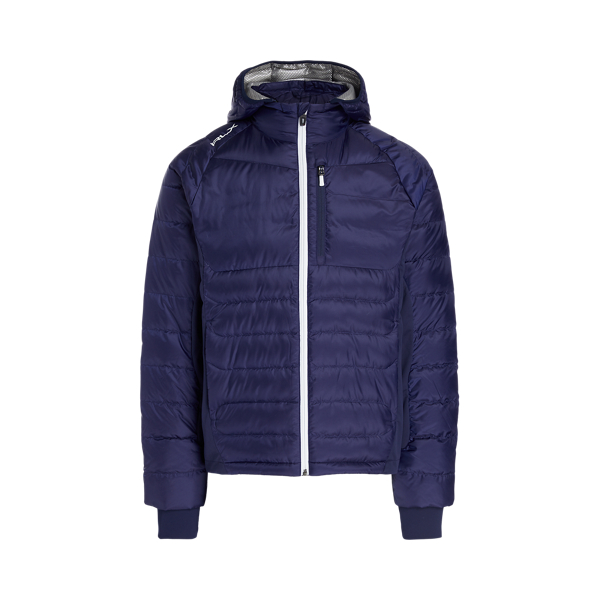 Water-Repellent Down Hooded Jacket RLX 1