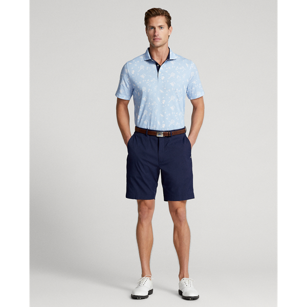 Refined Navy 9-Inch Classic Fit Twill Short RLX 1