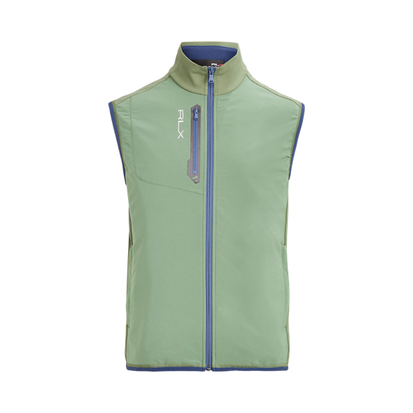 Gilet hybride &agrave; col chemin&eacute;e