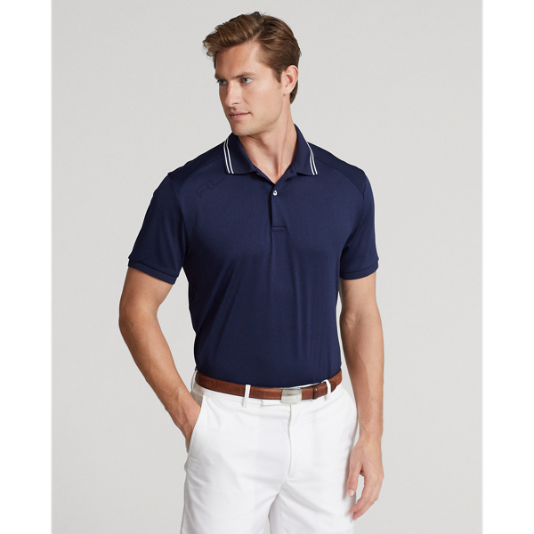 Refined Navy Custom Slim Fit Performance Polo Shirt RLX 1