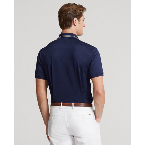 Refined Navy Custom Slim Fit Performance Polo Shirt RLX 5
