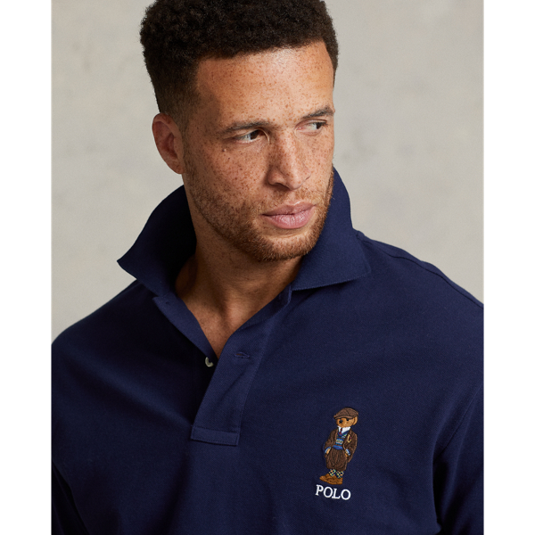 Piqu&eacute;-Poloshirt mit Polo&nbsp;Bear Big & Tall in Newp.-Navy/Heritage Bear 6