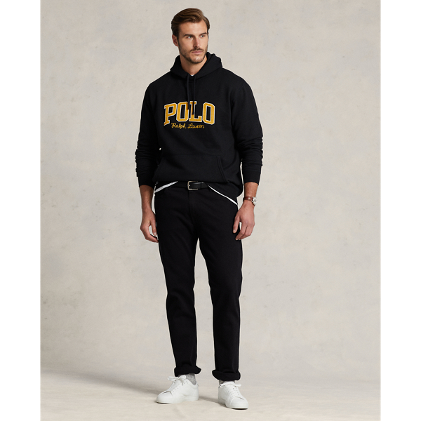 Polo Black The RL Fleece Logo Hoodie Big & Tall 4