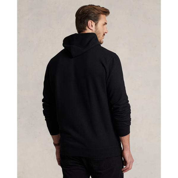 Polo Black The RL Fleece Logo Hoodie Big & Tall 5