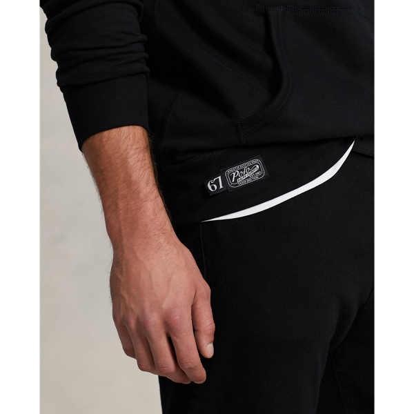 Polo Black The RL Fleece Logo Hoodie Big & Tall 6