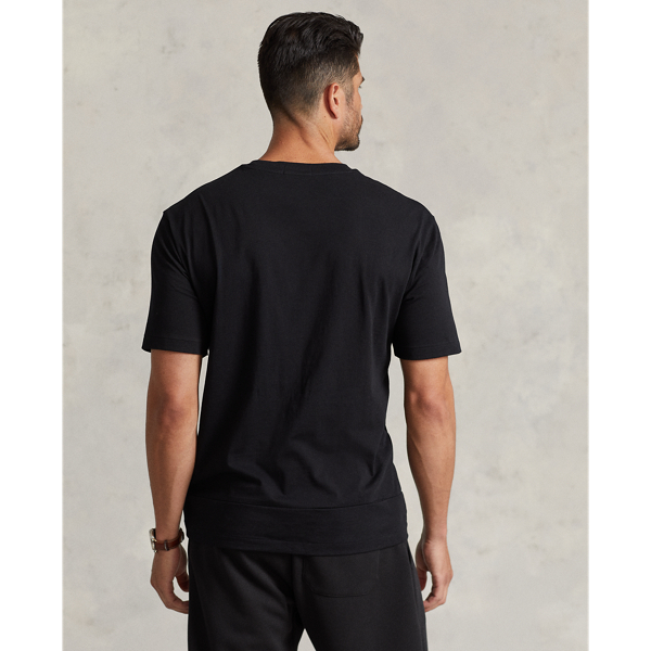 Polo Black Logo Jersey T-Shirt Big & Tall 5