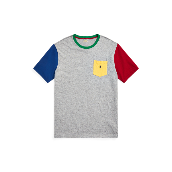 Salt & Pepper Multi Color-Blocked Jersey T-Shirt Big & Tall 2